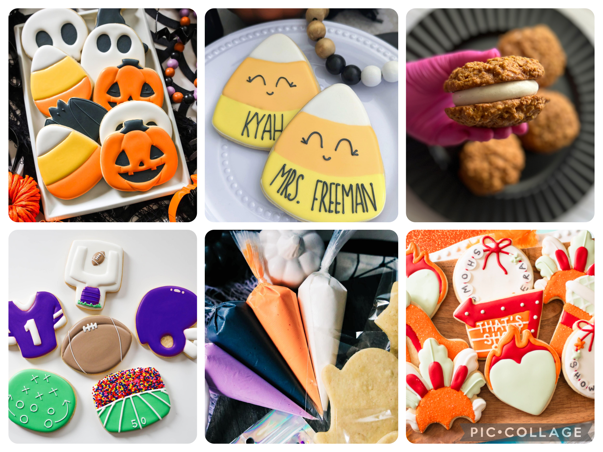 Seasonal cookies